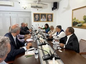 অল ইউরোপীয় পার্লামেন্টারি টিমের সাথে বিএনপি'র প্রতিনিধি দলের সাথে সাক্ষাৎ