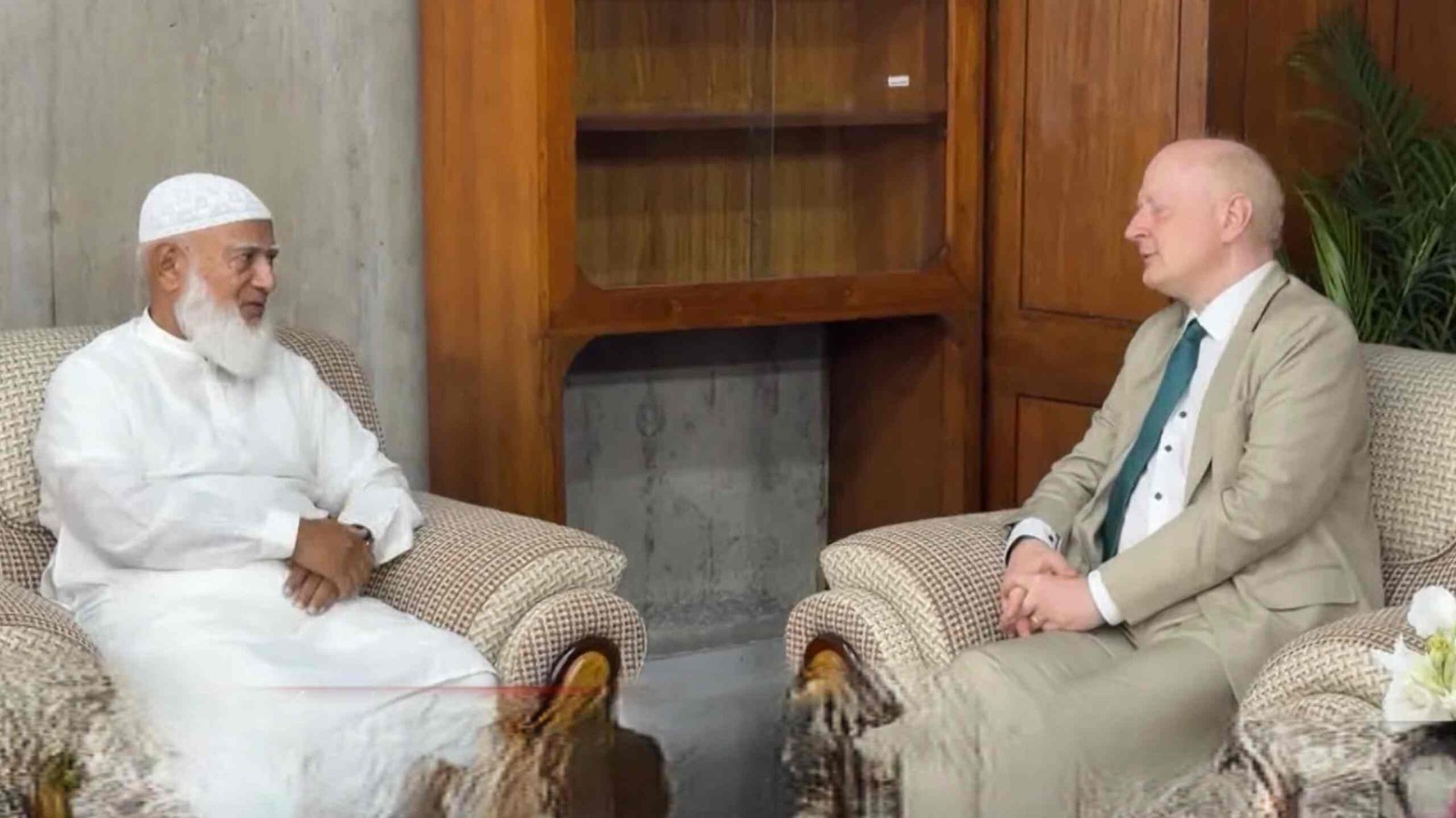 জার্মানি রাষ্ট্রদূতের সঙ্গে বিরোধীদলীয় নেতার সৌজন্য সাক্ষাৎ