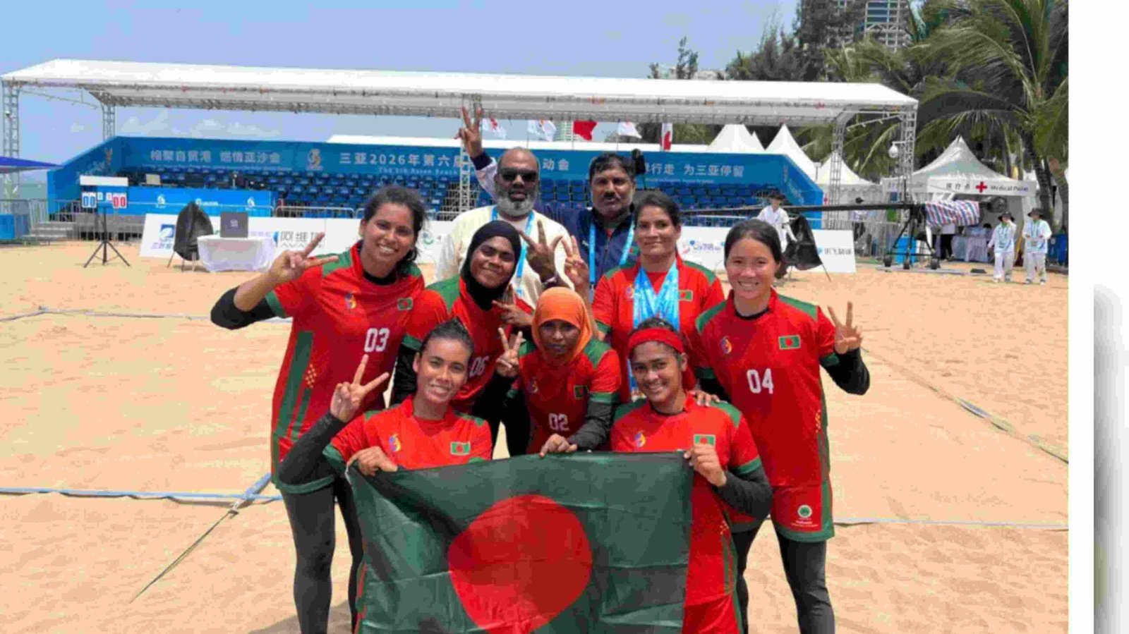 থাইল্যান্ডকে হারিয়ে উড়ন্ত সূচনা, নারী কাবাডি দলকে প্রতিমন্ত্রীর অভিনন্দন